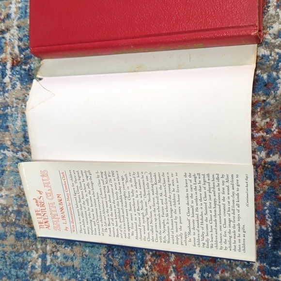 L. Frank Baum The Life & Adventurers of Santa Clause Hardback - Picture 2 of 15